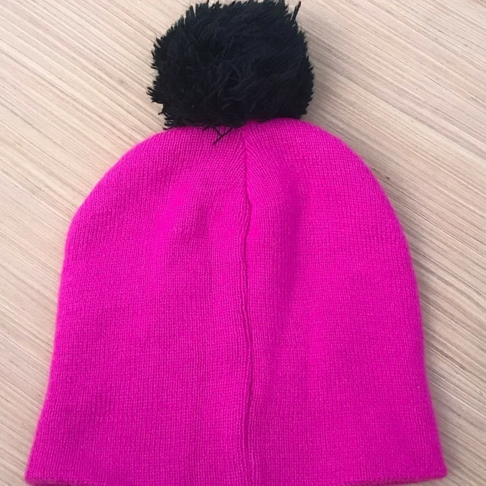 Disney Junior Pink & Black Beanie